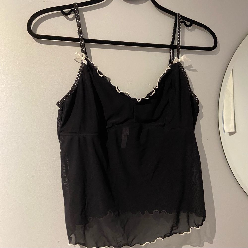 Black and white urban outfitters tank top